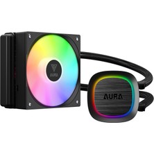 Kaia Life Gamdıas Aura GL120 V2, 120MM, Rgb, 1 Fanlı, Cpu Sıvı Soğutma