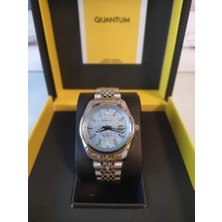 Quantum QMG1251B.300 Otomatik Çelik Gri Safir 10 Atm 41 mm Erkek Kol Saati