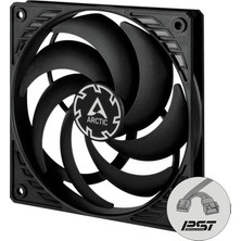 MarkEntegra 120MM Pwm Kasa Fanı, Siyah Çerçeve ve Kanat Tasarımı