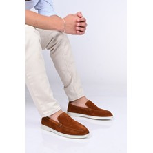 Bestello Bağcıksız Kauçuk Taban Hakiki Deri Loafer 028-2000 Erkek Ayakkabı