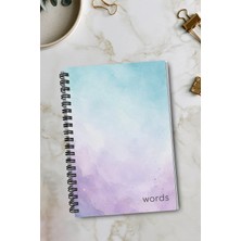 giftkonsept Suluboya Geçişli Tasarım 50 Yaprak 100 Sayfa Sprialli Defter