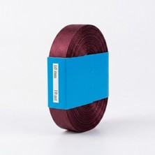 Karakız Kurdele Bordo 1 cm 10 Metre