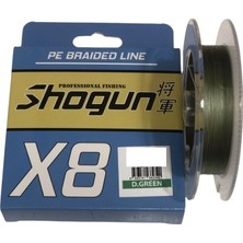 Shogun 8x 150 mt 0,23MM Ip Misina Dark Green