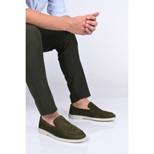 Bestello Bağcıksız Kauçuk Taban Hakiki Deri Loafer 028-2000 Erkek Ayakkabı