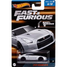 Hot Wheels Fast & Furious 2009 Nissan Gt-R - Gray - HNT16