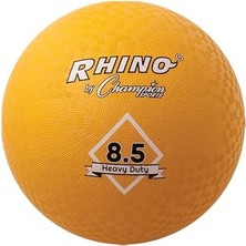 Bg Store Champion Sports Ağır Hizmet Gergedan Oyun Alanı Topu 8.5 "d - Iki Katlı, Naylon Yara, Sadece Sarı