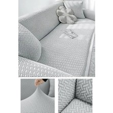 Arife Home Koltuk Örtüsü 3 Kişilik Tuğla Desen A Kalite Tek Adet Yıkanabilir Kayma Yapmayan Kanepe Çekyat Örtüsü Esnek Yıkanabilir  Bir Adet Sofa Cover