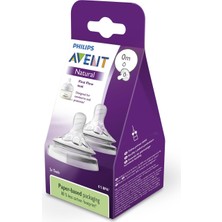 Philips Avent Free Flow 2'li Biberon Emziği , Prematüre Bebekler Için , SCF657/27