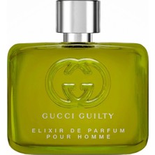 MarkEntegra Gucci Guilty Elixir De Parfüm Pour Homme 60 ml Aromatik Koku Erkekler Için