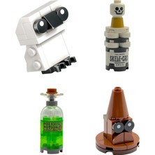 LEGO Harry Potter Mikro - Hedwig + Sorting Hat + Polyjuice Potion + Skele-Gro Potion (50 Parça) 126