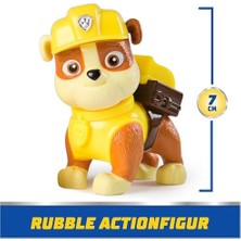 Bg Store Paw Patrol, Rubble Oyun Figürlü Inşaat Aracı (Sürdürülebilir Temel Araç/ana Araç), 3 Yaşından Büyük Çocuklar Için Oyuncak