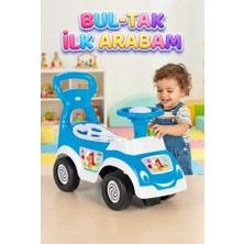 Farbu Oyuncak Bul-Tak Ilk Arabam - Çocuk Ilk Adım ve Bultak Oyuncak Eğitici 52 cm Aktivite Arabası