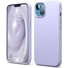 Ematcrt Mey Ithalat®   iPhone 14 Kılıf First Silikon - Lila