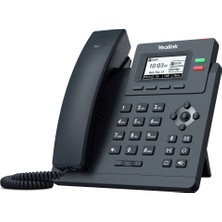 Kaia Life Yealınk SIP-T31G, Masaüstü, Kablolu Ip Telefon, Siyah, 2.3" Siyah Beyaz Ekran, 2xgigabit Ethernet Portu, Poe Destekli