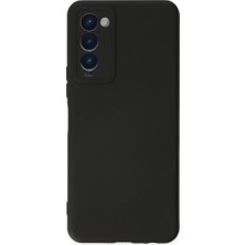 Magicool Tecno Camon 18 Kılıf Nano Içi Kadife Silikon - Siyah