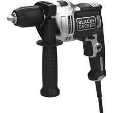 Black + Decker Silver Series BEH71A40SK-QS 710 W Kablolu Darbeli Matkap + Acc (10 Adet Matkap Ucu +