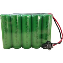 Renas Store Sertec 6V 5S1P Aa 800 Mah Kablo + Siyah Konnektörlü Oyuncak Pili