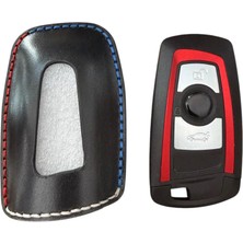 Minimalim Leather Craft Bmw Smart Anahtar Deri Kılıfı – El Yapımı (Ön Sipariş)