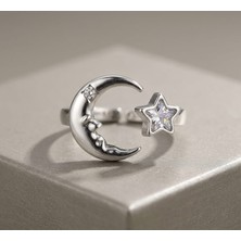 Dükkan Design Luna  & Stella Taşlı Ayarlanabilir Yüzük