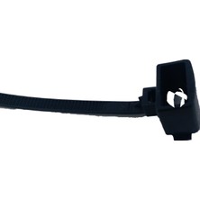 Klipsli Kablo Bağı Cırt Kelepçe Klips Capı 1,2x1,9 Boyu 10 cm No 6 10 Adet