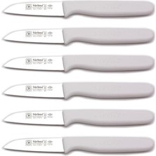 Hepta Collection Sürbısa 61007 Meyve Bıçağı Seti 11 Renk Alternatifli (Beyaz)