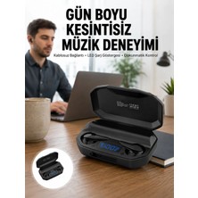Renas Store Gaming Kulaklık Bluetooth 5.2 Kablosuz Kulakiçi Rgb Işıklı Çift Mikrofonlu Yeni Nesil