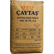 Çaytaş Ateş Betonu Refrektar Harcı 50 Alümina