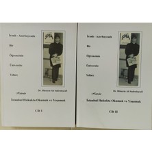 Eser Istanbul Hukukta Okumak ve Yaşamak 2 Cilt Hüseyin Ali Sadruleşrafi