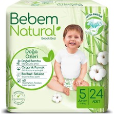 Bg Store 5 Beden Jumbo Bebek Bezi (1 x 24 Adet)