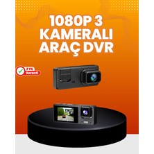Valor Araç Içi Güvenlik Kamerası | 3 Kanallı, 24 Saat Park Kaydı Destekli