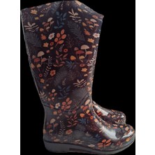 Myshoes Bayan Uzun Su Geçirmez Bahçe Çizmesi