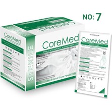 Belirtilmemiş Steril Cerrahi Eldiven - 7 Numara - Pudrasız - Lateks