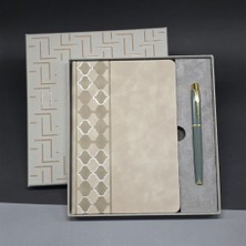 Renas Store Deri Defter ve Kalem Set