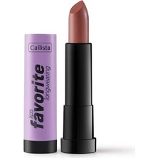 Bg Store Callista Lips Favorite Longwearing Lipstick Kalıcı Ruj 306 Here, Kahverengi