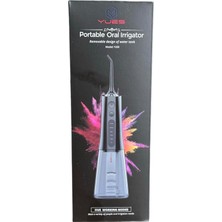 Nacario Yues Taşınabilir Ağız Duşu | 5 Modlu Şarjlı Diş Arası Temizleyici | 300ML Su Hazneli, Ipx7 Su Geçirmez, USB Şarjlı Diş ve Protez Temizleme Cihazı