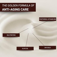 Bg Store Age Reverse Kırışıklık Karşıtı Altın Krem 50 ml – 24K Altın, Ipek Proteini, Pantenol ve Zeytinyağı Içerikli – Cilt Sıkılaştırıcı ve Nemlendirici