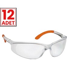 Viola Valente Cross 602 Şeffaf Koruyucu Gözlük 12 Adet