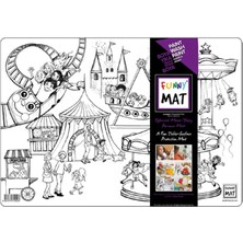 Renas Store Funny Mat- Lunapark - 33,5X48CM