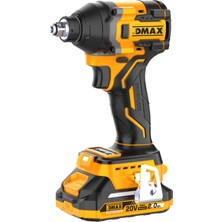 Dmax DMX3011 20V Akülü Darbeli Vidalama Somun Sıkma 220 Nm Fırçasız Çift Uç Yuvalı