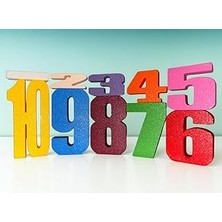 Nacario Montessori Sayı Blokları - Matematik Toplama Blokları - Eğitici Oyuncak Seti