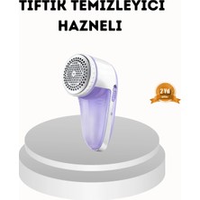 Renas Store Taşınabilir Şarjlı Tiftik Toplayıcı – Çıkarılabilir Hazneli, Anti-Statik Fırçalı