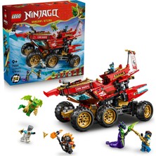 LEGO Ninjago Kara Gemisi 71869 | 9 Yaş ve Üzeri Çocuklar Için Zane ve Nya Minifigürleri Içeren Oyunc