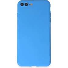 Renas Store Newface Iphone 7 Plus Kılıf First Silikon - Mavi