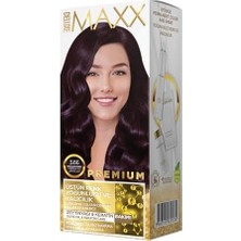 Bg Store Premıum Yarı Kit Set Saç Boyası 3.66 Patlıcan Moru