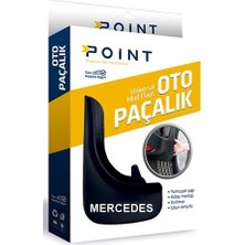 Belirtilmemiş Mercedes Paçalık Tozluk Çamurluk Siyah 2'LI