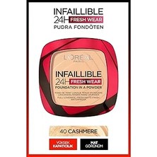 Renas Store L'oreal Paris Infaillible 24H Fresh Wear Pudra Fondöten 40 Cashmere