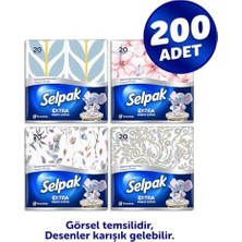 Bg Store Extra Desenli Peçete 20'li