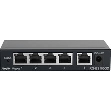 Ruijie Ruıjıe Reyee RG-ES105GD 5 Port Gigabit Switch  Metal Kasa