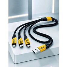Valor 240W 3'ü 1 Arada Hizli Şarj Kablosu
