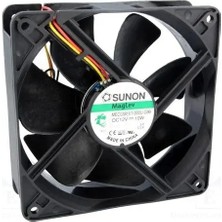 Sunon MEC0381V1-000U-G99 Aksiyel Soğutma Fanı 12V Dc 120X120X38 mm - Maglev Manyetik Yataklı